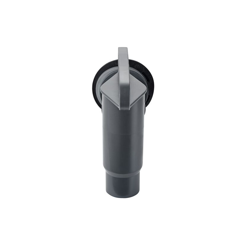 Regentonnen Auslaufhahn 3/4'' graphite grey inklusive Dichtung und Kontermutter