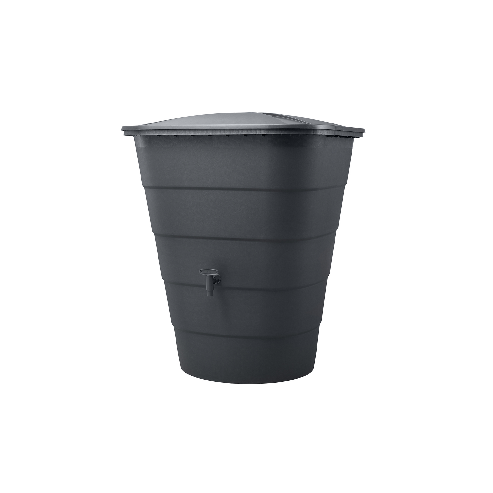 Regentonnen Auslaufhahn 3/4'' graphite grey inklusive Dichtung und Kontermutter