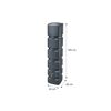 Wandtank 'Quadro' graphite grey 270 l
