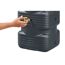 Wandtank 'Quadro' graphite grey 270 l