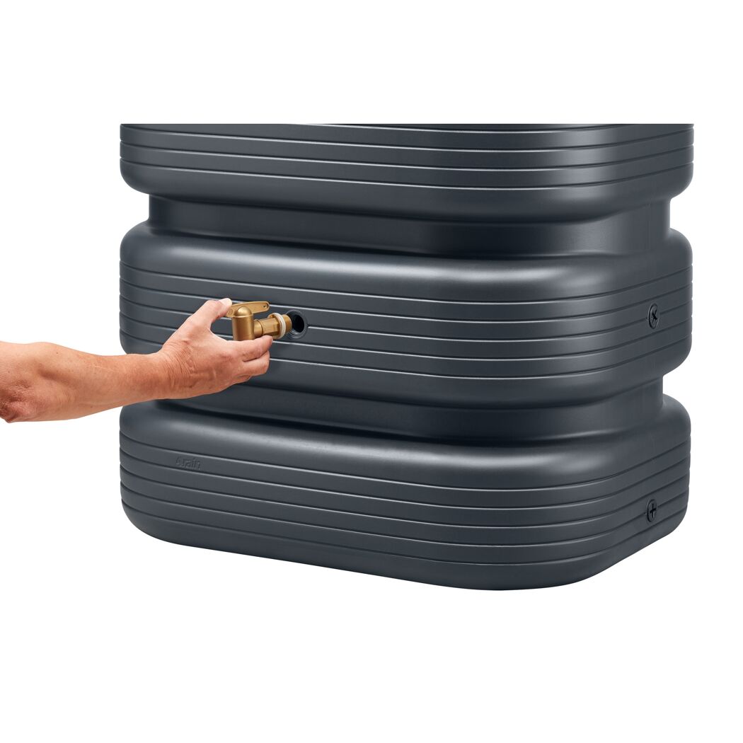 Wandtank 'Quadro' graphite grey 500 l