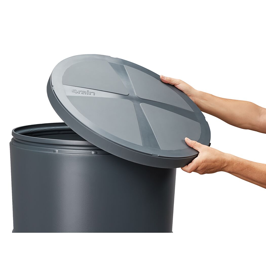 Universaldeckel graphite grey passend für Regentonne 'Azura, Jolie, Milo'
