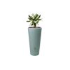 Regentonne 2in1 'Vaso Decor' agave 220 l inklusive Pflanzschale
