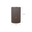Regentonne 'Madera' braun 400 l