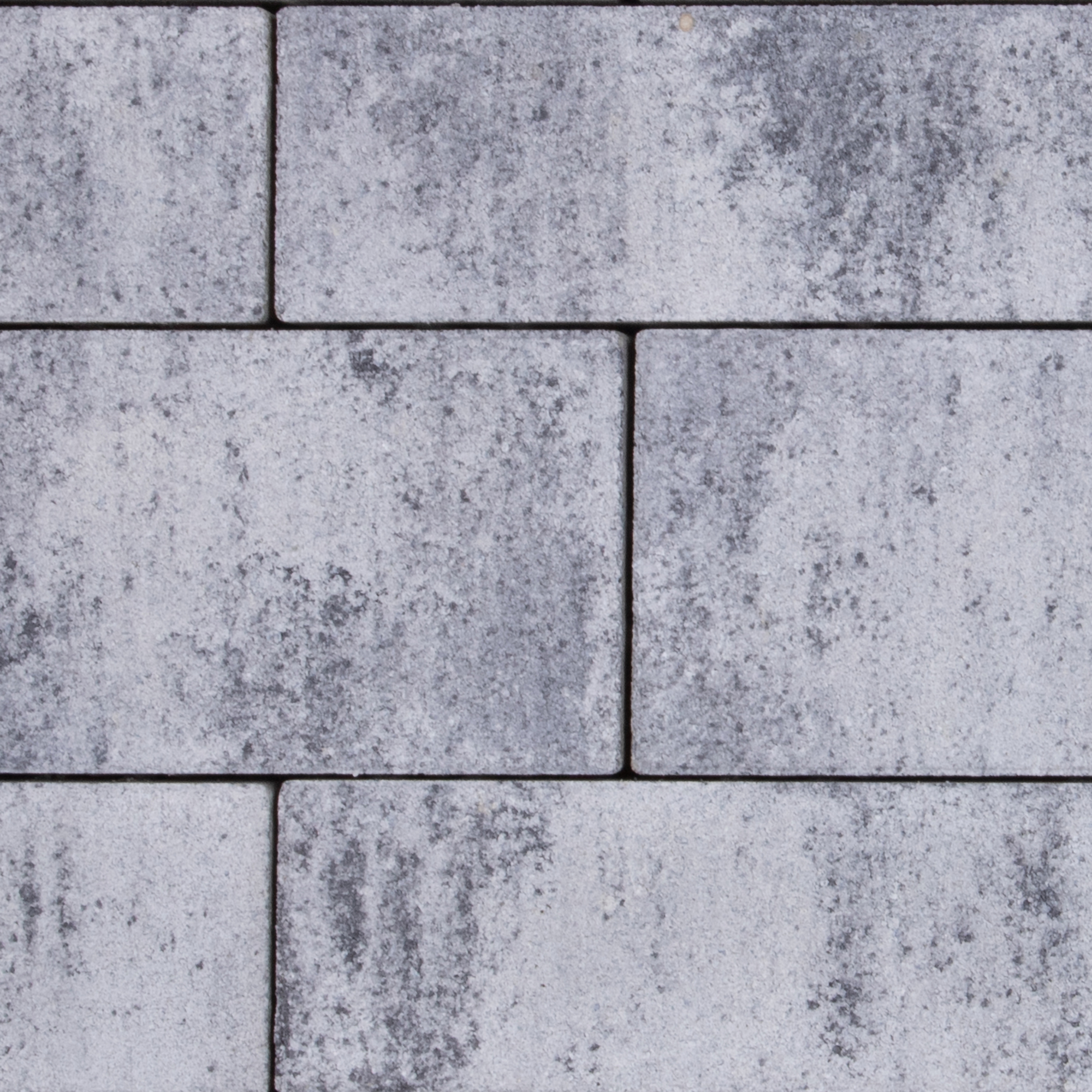 Pflaster 'Tala' weiß/anthrazit 8 cm