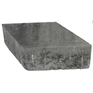 Pflaster 'Plativo' weiß/anthrazit 33,5 x 20 x 8 cm