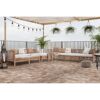 Terrassenplatte 'Mosaik' braun/beige 60 x 60 x 4 cm