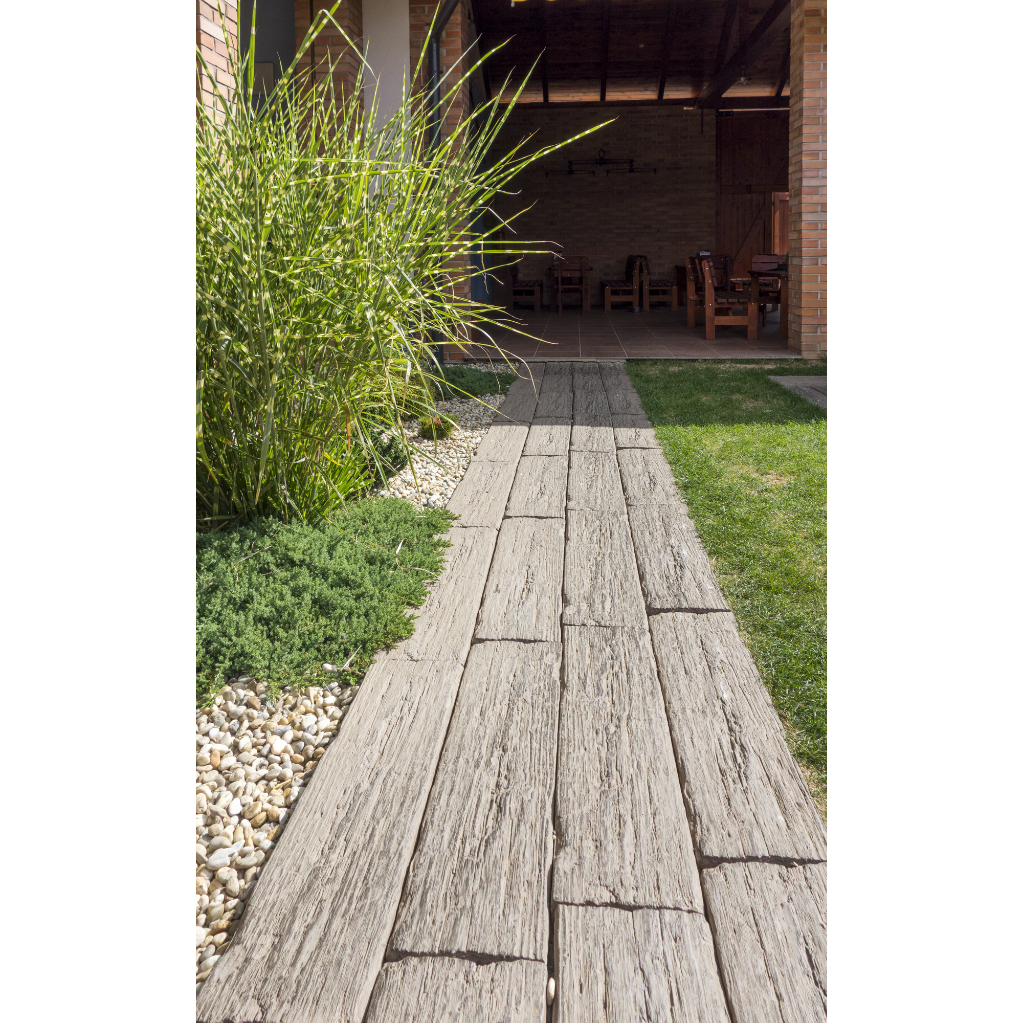 Bahnschwellen braun 67,5 x 22,5 x 5 cm