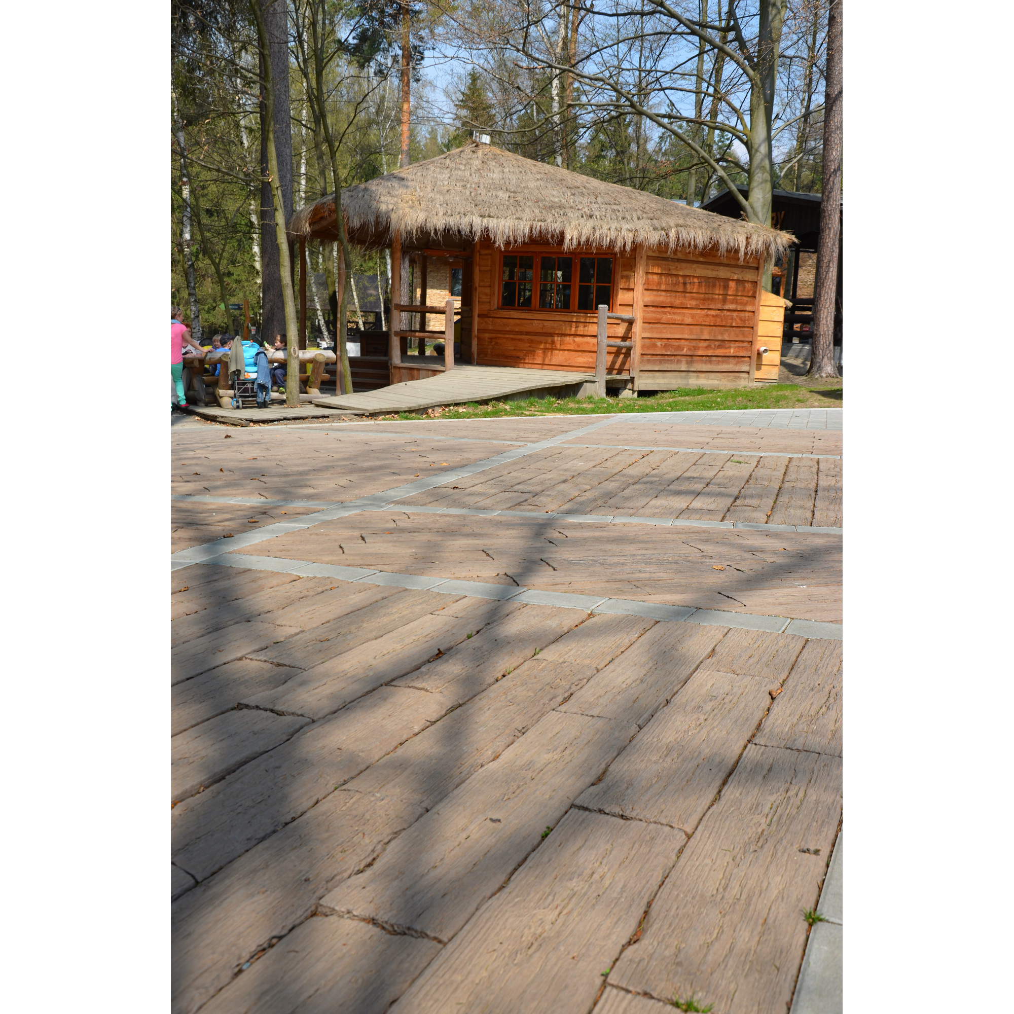 Bahnschwellen braun 90 x 22,5 x 5 cm