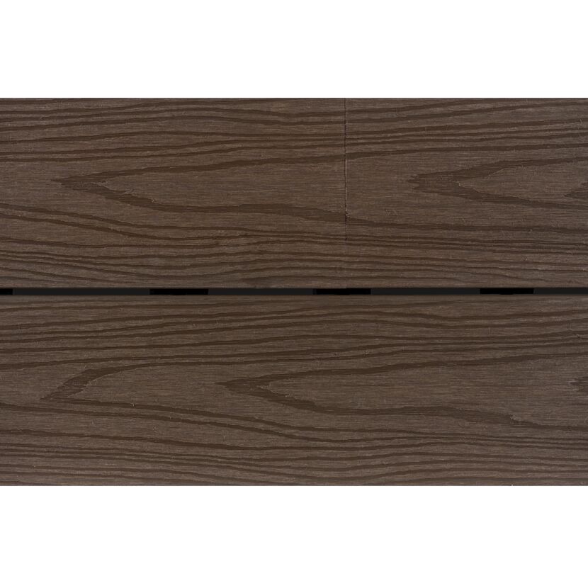 Terrassen-Komplettset 'strongWood solid db' walnussfarben/vintage 15 qm