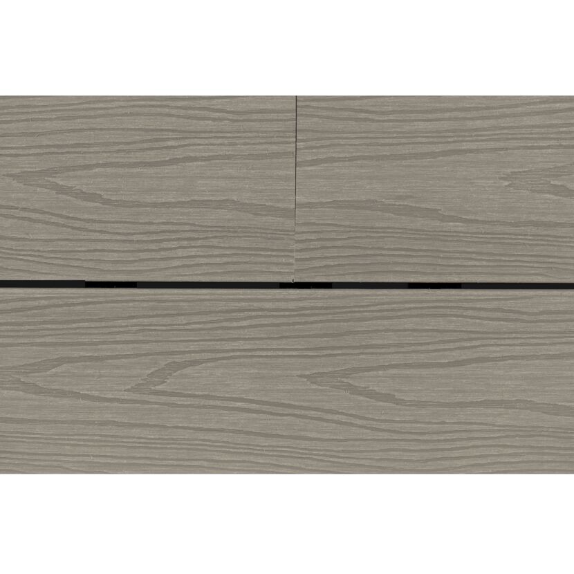Terrassen-Komplettset 'strongWood solid db' muschelfarben/steinfarben 20 qm