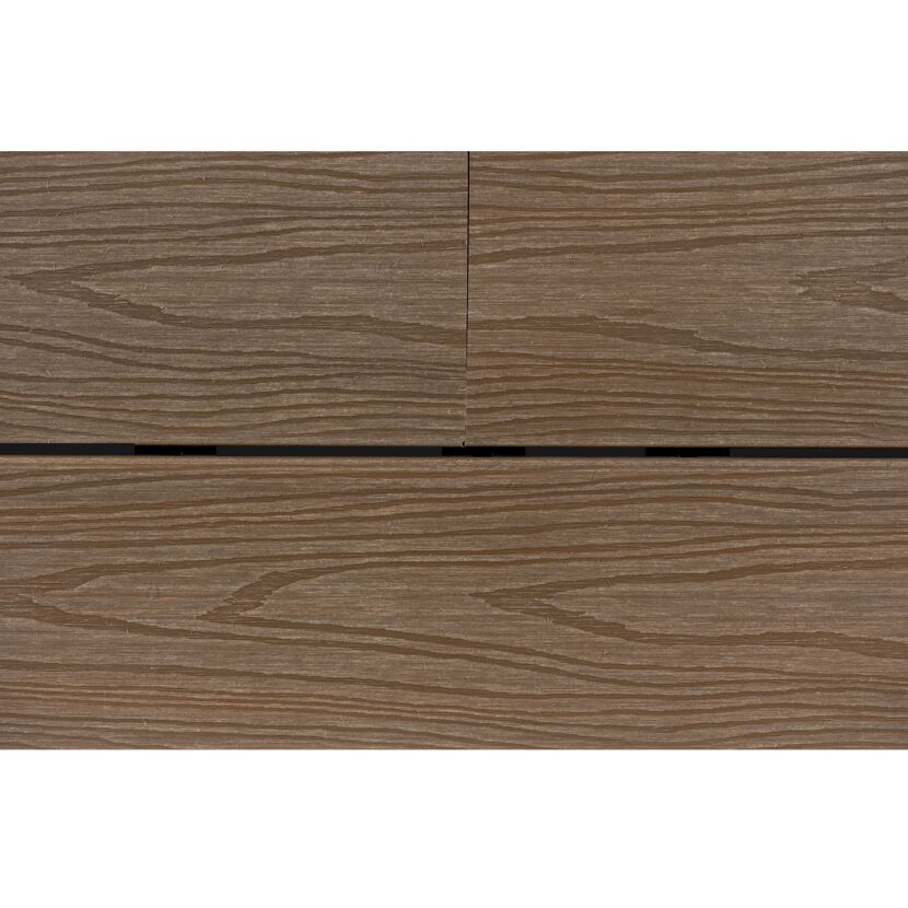 Terrassen-Komplettset 'strongWood light db' teakfarben/vintage 25 qm
