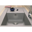 Einbauspüle 'Denver' Mineralite betongrau 100 X 50 cm