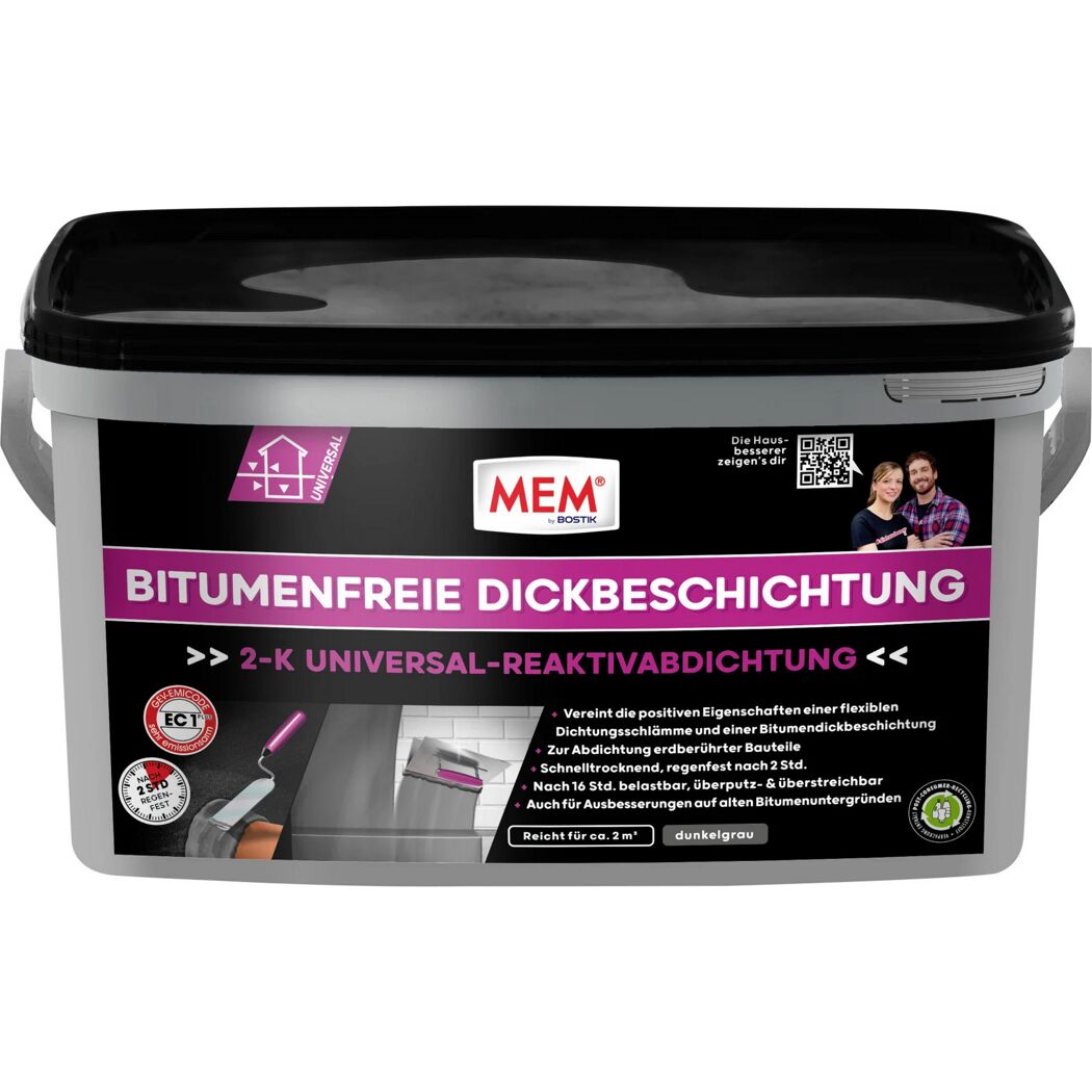Dickbeschichtung bitumenfrei 5 kg