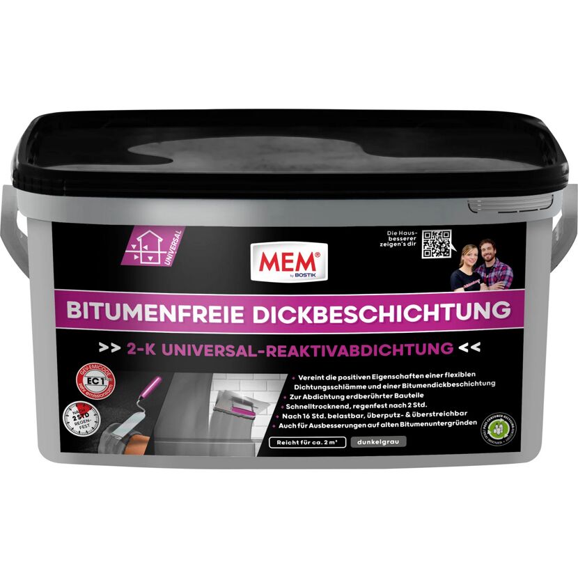 Dickbeschichtung bitumenfrei 5 kg