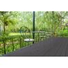 Terrassendielen-Komplettset WPC Hohlkammer anthrazit 15 qm