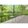 Terrassendielen-Komplettset WPC Hohlkammer grau 20 qm