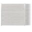 Zaun-Komplettset 'Roma Line' WPC beige mit Pfosten eloxiert zum Aufschrauben 939 x 180 cm