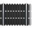 Zaun-Komplettset 'Milano Line' WPC anthrazit mit Pfosten zum Aufschrauben 942 x 180 cm