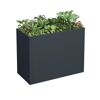 Hochbeet Metall anthrazit 100 x 77 x 50 cm