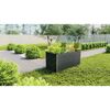 Hochbeet WPC anthrazit 150 x 75 x 70 cm