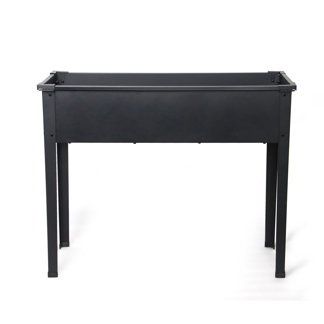 Mini-Hochbeet Metall anthrazit 100 x 80 x 40 cm