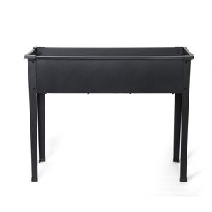 Mini-Hochbeet Metall anthrazit 100 x 80 x 40 cm