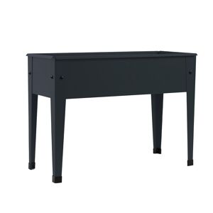 Mini-Hochbeet Metall anthrazit 60 x 45 x 27 cm