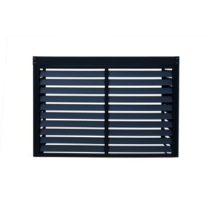 Wärmepumpenverkleidung mit Pflanzdeckel anthrazit 140 x 50 x 100 cm