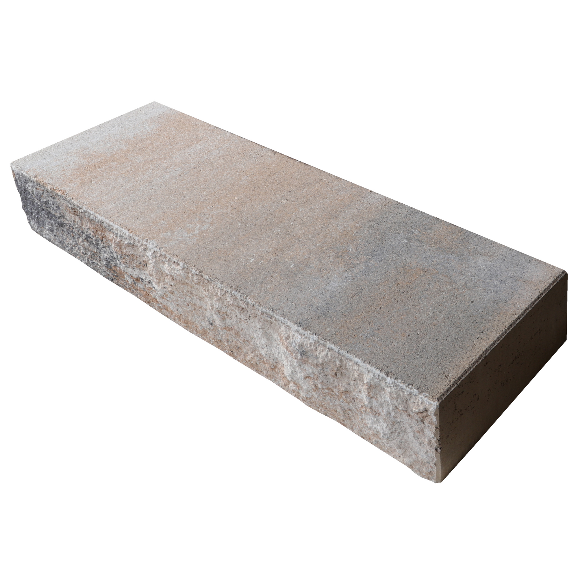 Spaltstufe muschelkalkfarben 15 x 35 x 100 cm