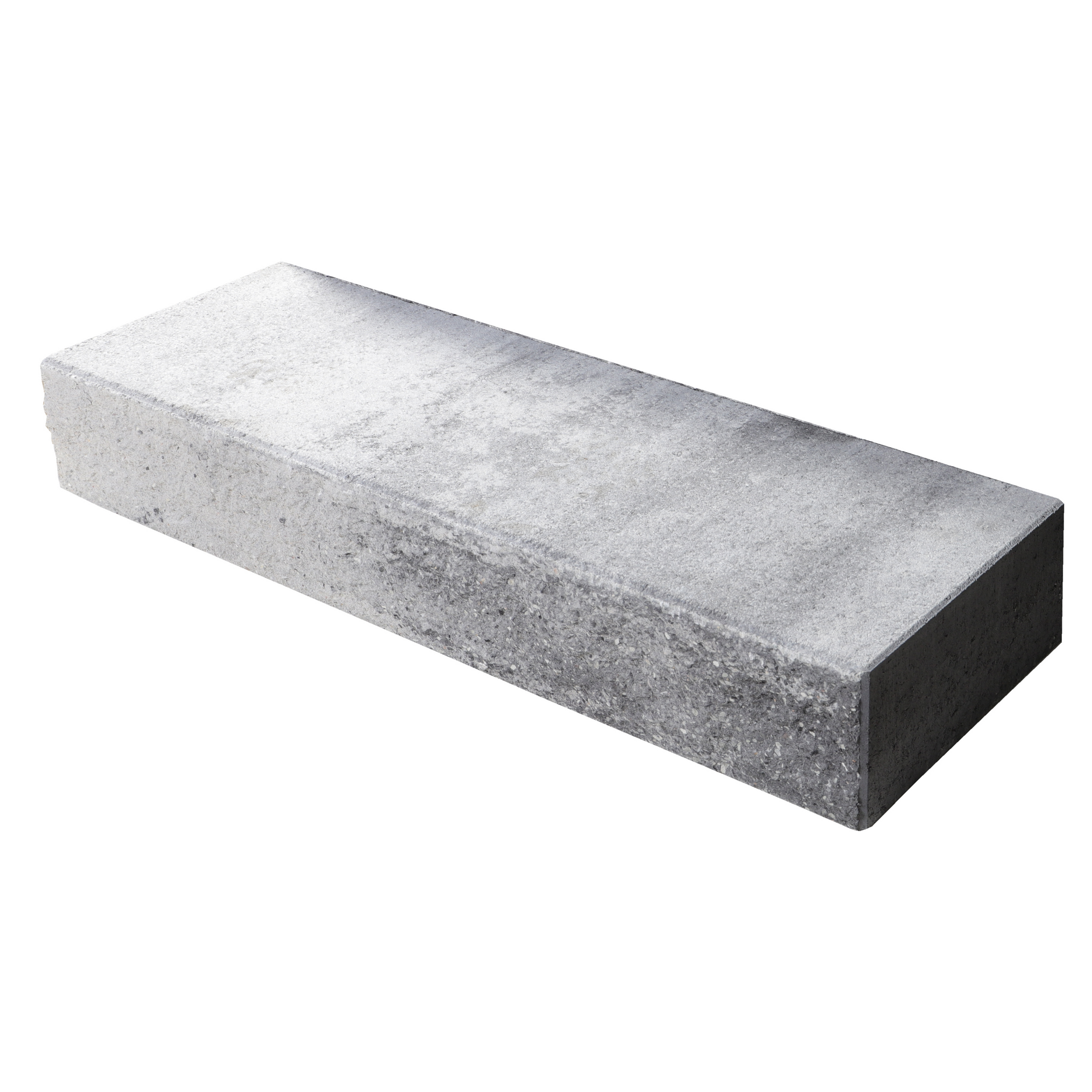 Spaltstufe weiß/anthrazit 15 x 35 x 100 cm