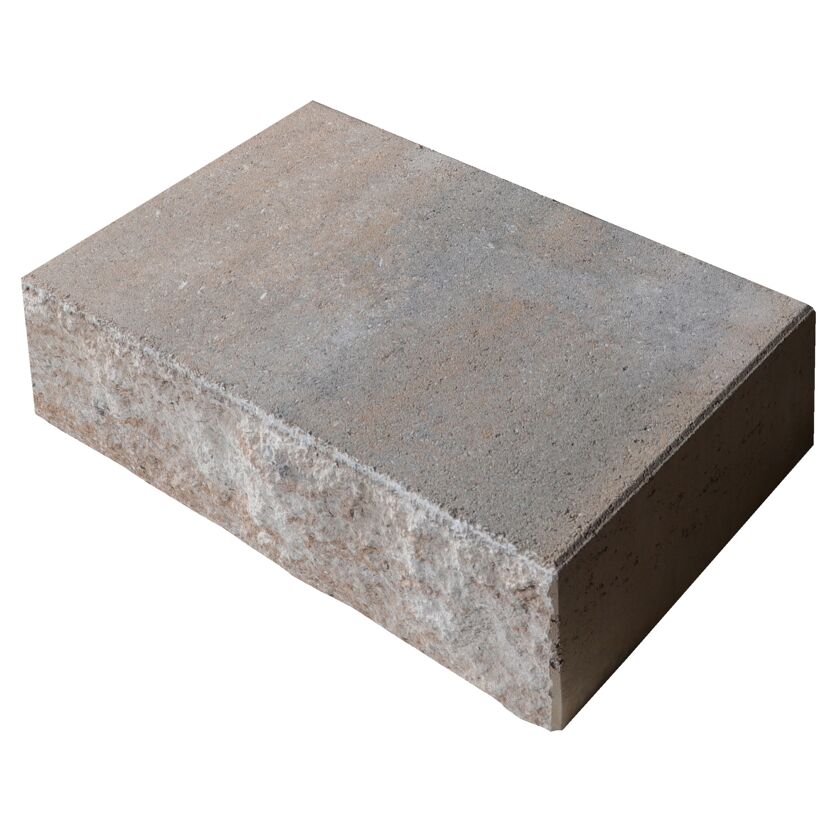 Spaltstufe muschelkalkfarben 15 x 35 x 50 cm