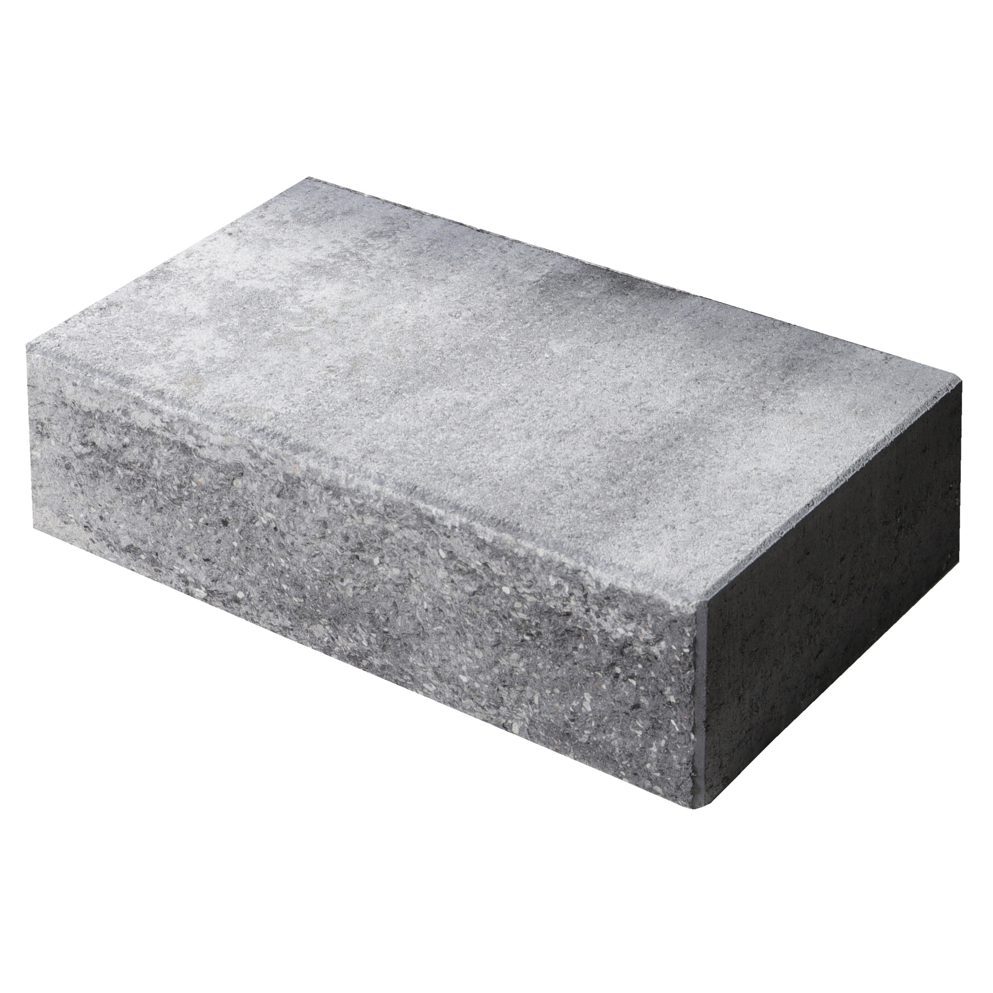 Spaltstufe weiß/anthrazit 15 x 35 x 50 cm