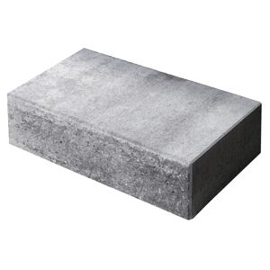 Spaltstufe weiß/anthrazit 15 x 35 x 50 cm