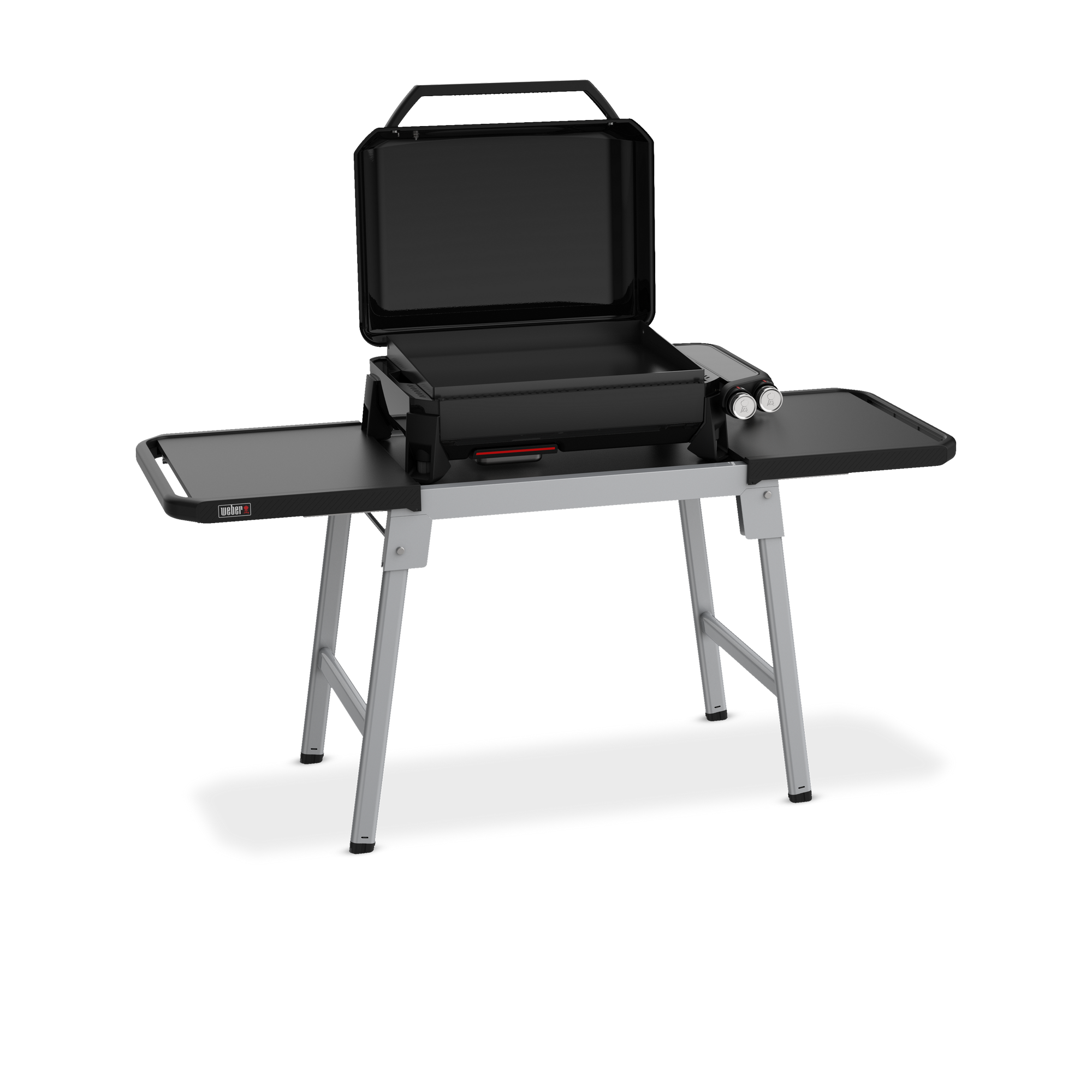 Gasgrill 'Slate GP56' mit Stand schwarz