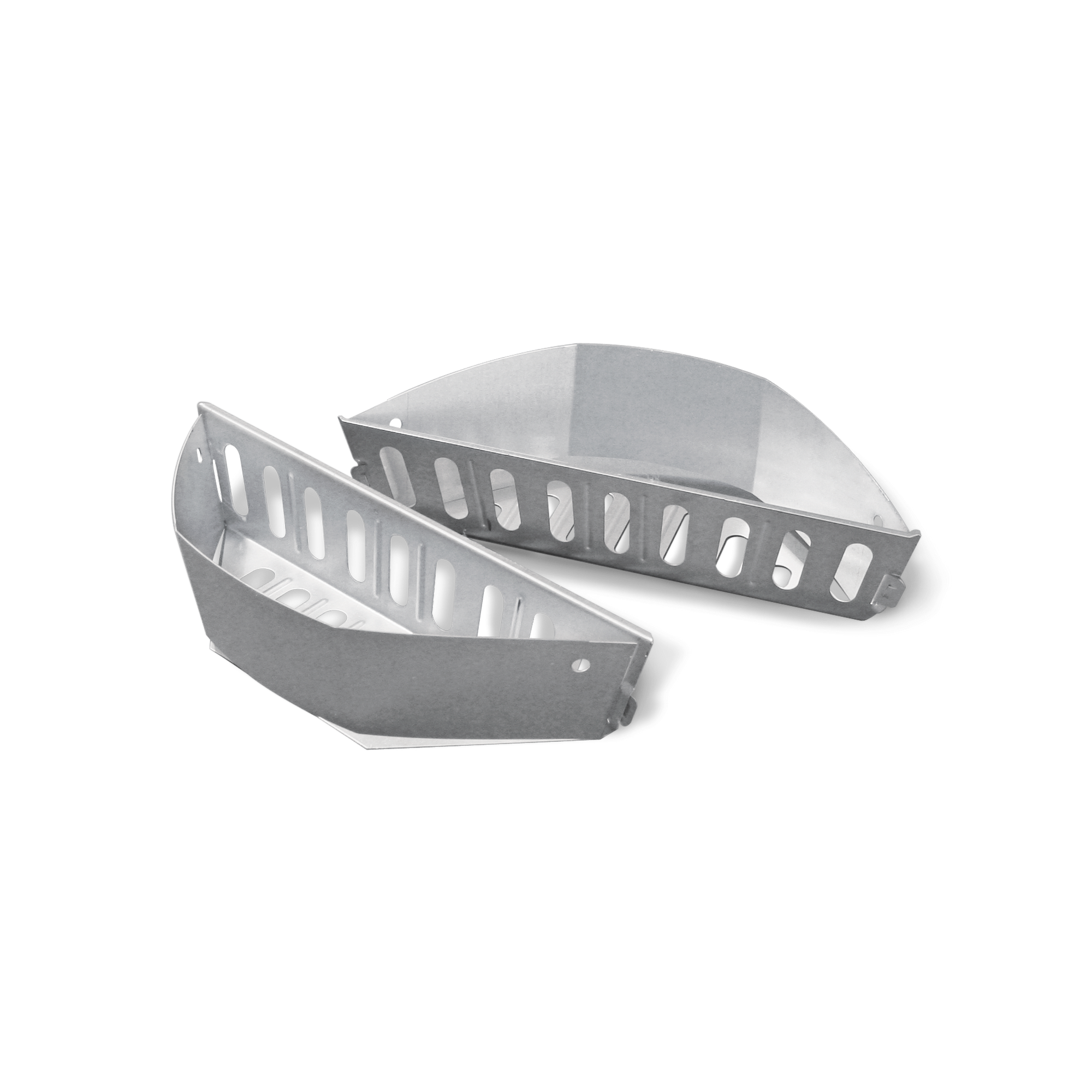 Holzkohlekorb Stahl  2 Stück