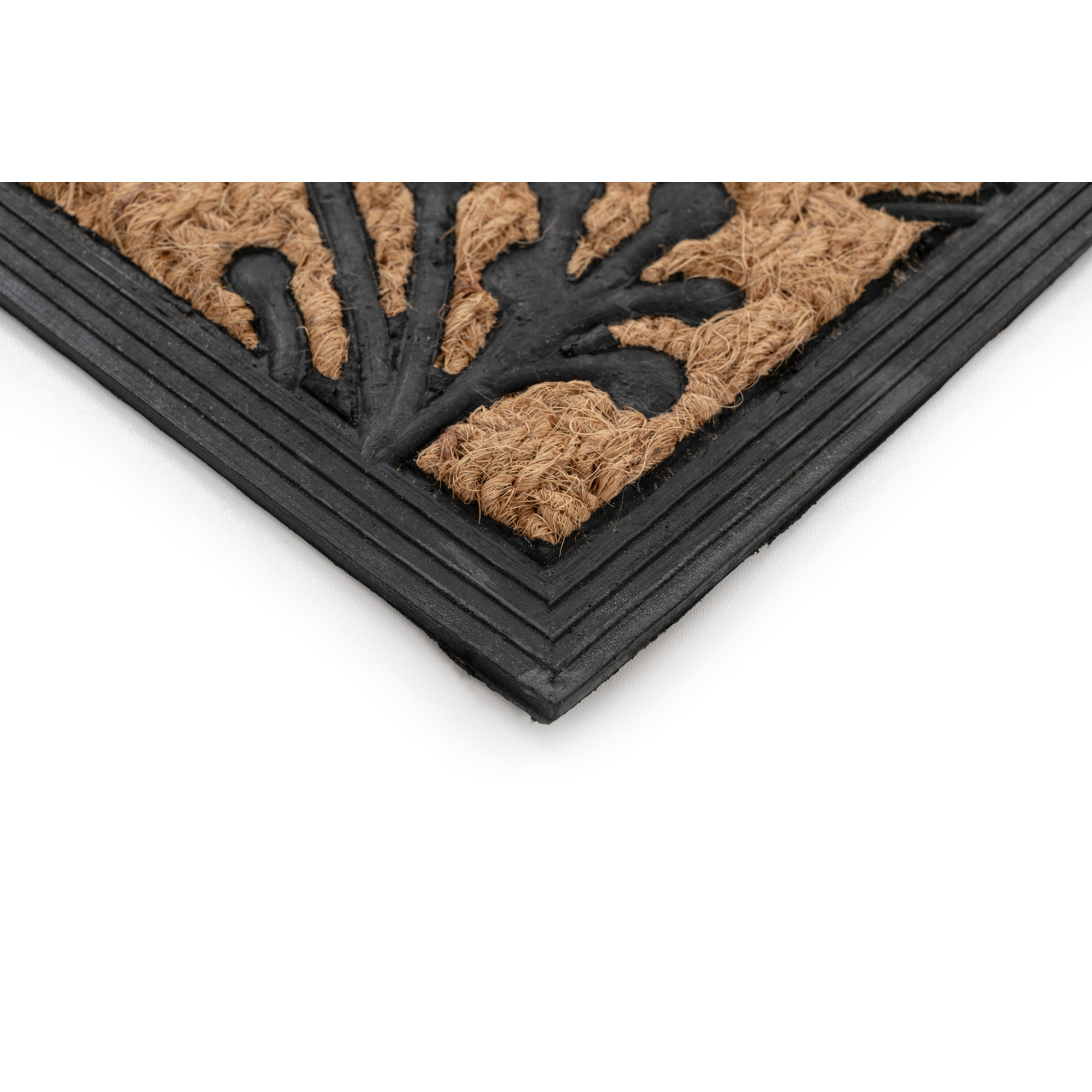 Fußmatte 'Bali Design 501' naturfarben/schwarz 40 x 60 cm