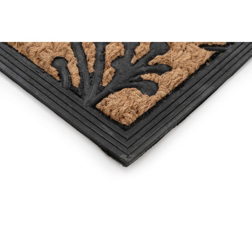 Fußmatte 'Bali Design 501' naturfarben/schwarz 40 x 60 cm