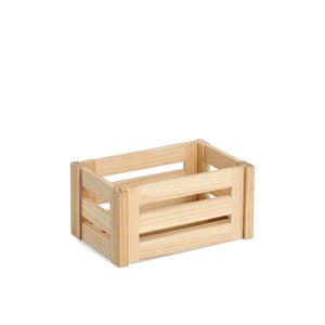 Aufbewahrungskiste 'Leisten' Kiefer 29,5 x 15 x 19,6 cm