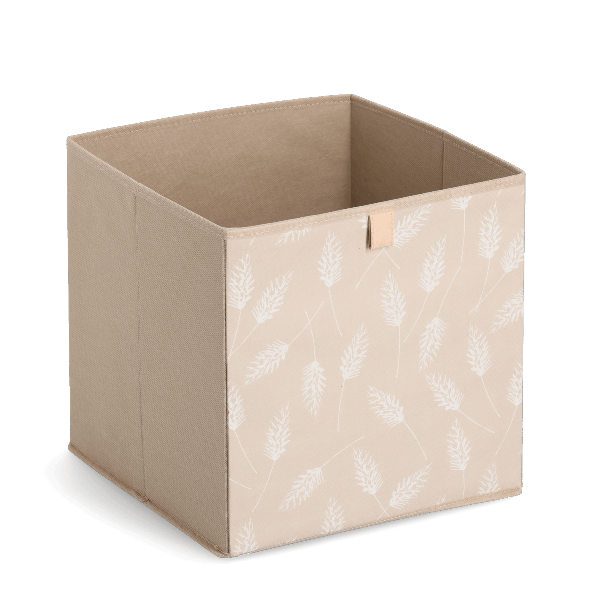 Aufbewahrungsbox 'Pampasgrass' Vlies 32 x 32 x 32 cm