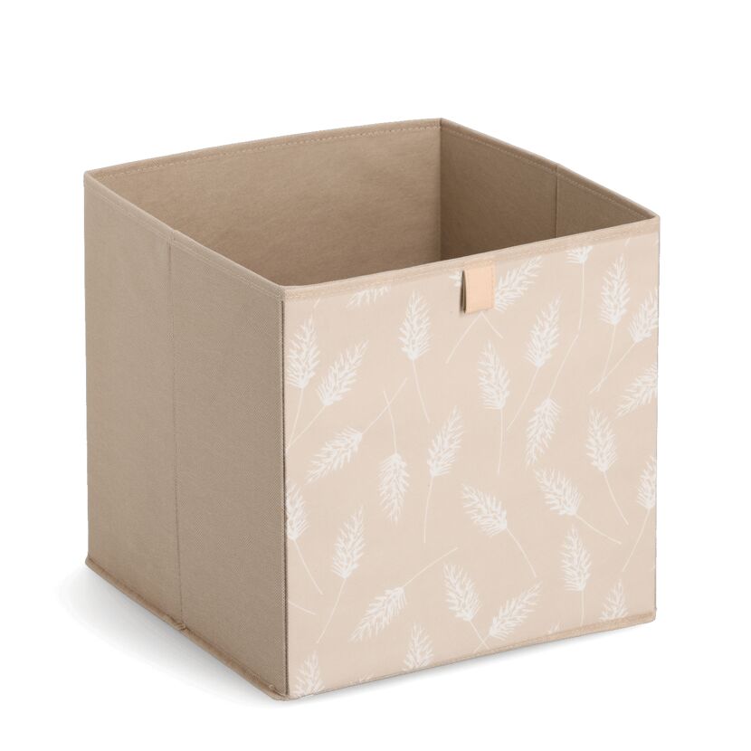 Aufbewahrungsbox 'Pampasgrass' Vlies 32 x 32 x 32 cm