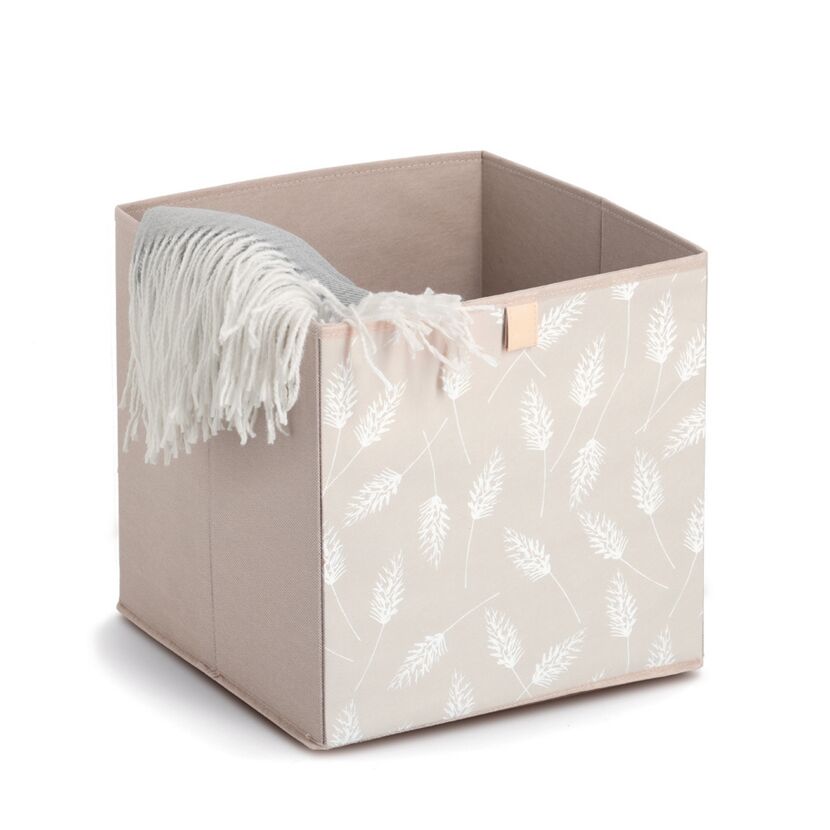 Aufbewahrungsbox 'Pampasgrass' Vlies 32 x 32 x 32 cm