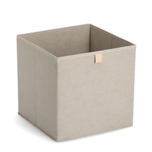 Aufbewahrungsbox Vlies grau 32 x 32 x 32 cm
