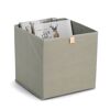 Aufbewahrungsbox Vlies khaki 32 x 32 x 32 cm