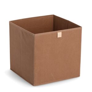 Aufbewahrungsbox Vlies moccafarben 32 x 32 x 32 cm