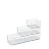 Utensilien-Organizer-Set Kunststoff 3-teilig 30,5 x 5,8 x 10,4 cm