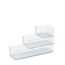 Utensilien-Organizer-Set Kunststoff 3-teilig 30,5 x 5,8 x 10,4 cm