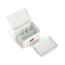 Medizinbox Metall weiß 22 x 16 x 16 cm