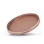 Vorratsdose Metall/Gummibaum moccafarben 2,4 l 22 x 13,5 x 22 cm
