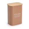 Vorratsdose 'Kitchen' mit Bambusdeckel 3,5 l 17,2 x 25 x 12,6 cm